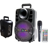 Caixa De Som Amplificada 1000w Pmpo Bluetooth Led Mp3 Usb