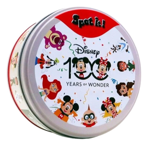 Dobble Jogo De Cartas Disney - 45 Cartas