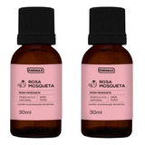  Óleo De Rosa Mosqueta 30 Ml 100% Puro Farmax 2un