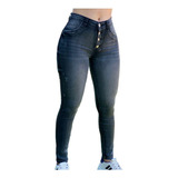 Jeans Stretch Levanta Cola Pantalon Para Mujer