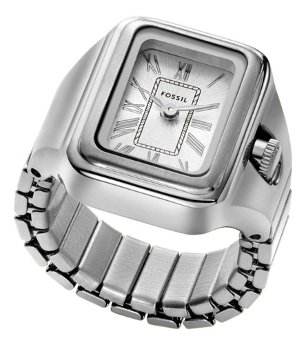 Anillo De Reloj Fossil Raquel Es5344 Quartz Para Mujer