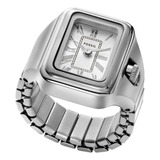 Anillo De Reloj Fossil Raquel Es5344 Quartz Para Mujer