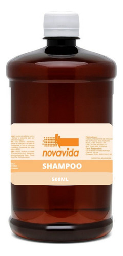 Shampoo Para Psoríase ,dermatite, Escamação Novavida 500ml