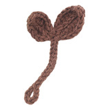 F Handwoven Crochet Leaf Buds - Acesso Multifuncional Para C