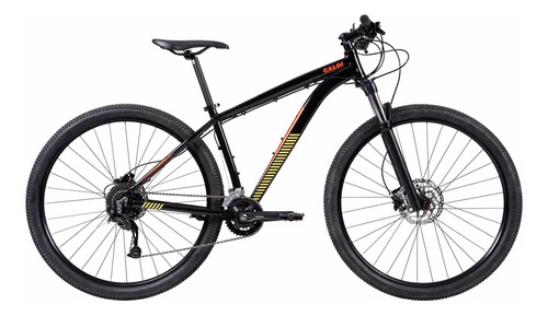 Bicicleta Mtb Caloi Moab 18v Freio Shimano / Susp. Rock Shox