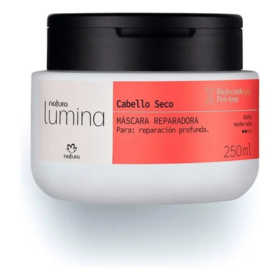Máscara Reparadora Cabello Seco Lumina Natura | MercadoLibre