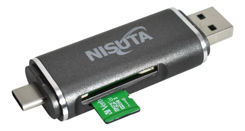 Lector De Tarjetas Usb C - Usb - Micro Usb - Sd/micro Sd