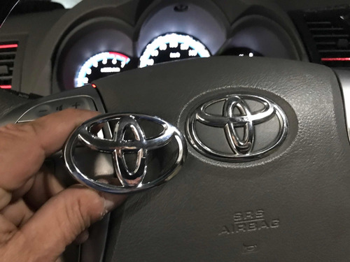 Emblema Volante Toyota Cromado Fortun 4run Hilux Yari Coroll Foto 6