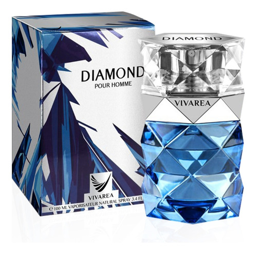 Diamond Pour Homme Eau De Toilette Vivarea Emper Emirados Árabes Unidos Perfume Importado Masculino Novo Original Lacrado Na Caixa