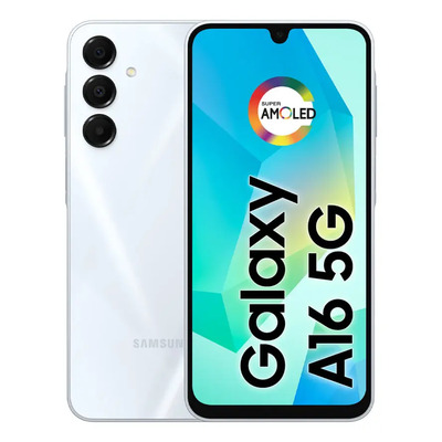 Teléfono celular Samsung Galaxy A16 5G 128 GB 4 GB de RAM Cámara de 50 MP NFC Gris | Meses sin interés