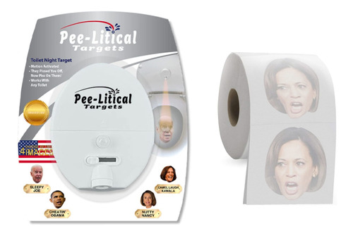 Pee-litical Targets Proyector De Luz De Inodoro Joe Biden | 