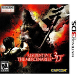 3ds Resident Evil Mercenaries 3d Novo Lacrado
