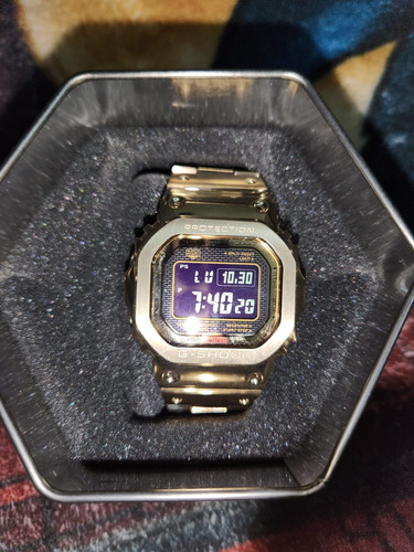 Reloj Casio G-shock Solar Original Dorado