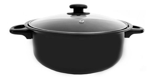 Cacerola Olla Fary Home 26 Cm Cocina Tapa Vidrio