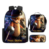 Mochila De Gato Con Botas De Dibujos Animados De Amazon Hot