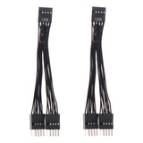 Cable De Extensión Usb Para Placa Base De Ordenador, 2 Pieza