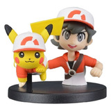 Figura De Pokemon Pikachu Y Ash Ketchum Nintendo 