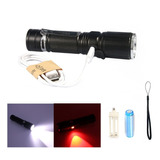 Linterna Luz Sos Emergencia Led Zoom Impermeable Recargable