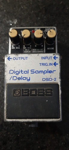 Pedal Boss Digital Sampler/deley Dsd-2 Japan 1985 Raríssimo