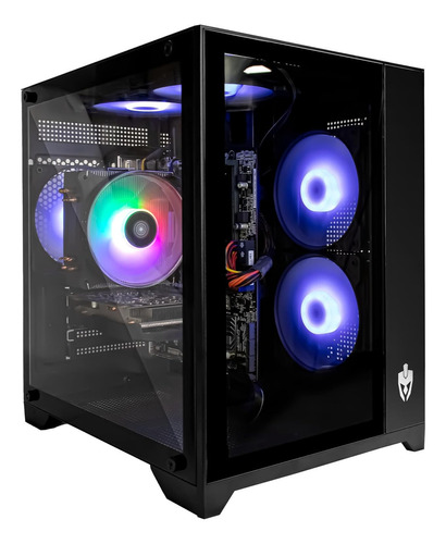 Gabinete Gamer Acqua Eg-818 5x Fan Rgb Incluso Evolut 