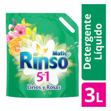 Detergente Liquido Dp Rinso Verde 3lt(1uni)super