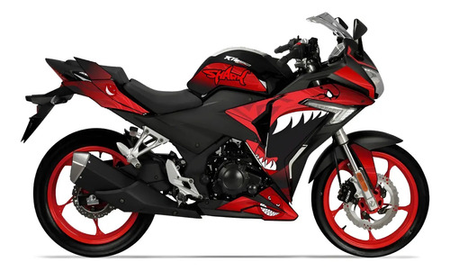 Italika Rt 250 Sport Skins Graficos Diseños Calcas Stickers