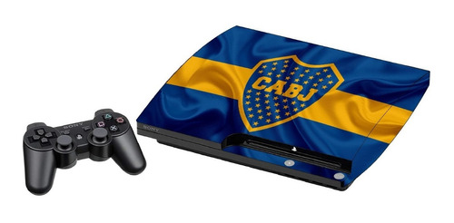 Skin Boca Juniors  Para Ps4 Consola Ploteo Protector Funda