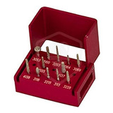 Kit 12 Fresas Diamantadas Para Prótesis Dental Microdont