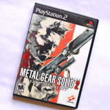 Metal Gear Solid 2 Físico Original Kojima Ps2