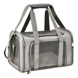 Pvc Pet Dog Carrier Mochila Caja De Transporte Con Asas *