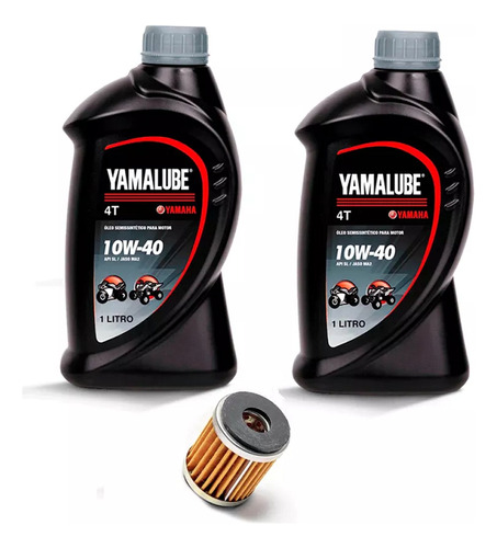 2l Yamalube 10w40+filtro Oleo Yamaha 250 Lander 2007 A 2024