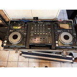 Cabina Pioneer Cdj 2000nxs (2) Y Djm 900nxs Con Hard Case