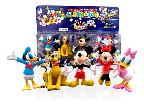 Muñecos Mickey Mouse Y Amigos X5