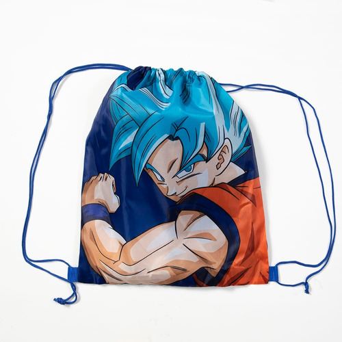 Toalla De Playa Y Morral Cordel Dragon Ball Super