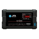 Fonte Automotiva Jfa 200 Amperes Storm Bivolt C/ Medidor Caa