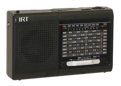 Radio Portatil Am/fm Irt Rp9b01n Recargable