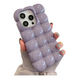 Funda Grumosa 3d Uso Rudo Para iPhone +mica +protect D Cable