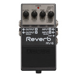 Pedal De Efeito Boss Rv-6 Reverb C/ Shimmer Rv6 Guitarra +nf