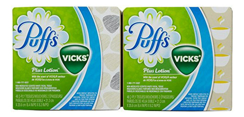 Pañuelos Faciales  Plus Con Aroma A Vicks - 48 Uds - 2 Paq