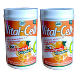 2 Tarros Vitamina C Vital-celk X 1.200gr - g a $31
