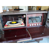Winco Tocadiscos Con Radio Combinado Antiguo  Usado
