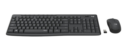 Combo Teclado Y Mouse Logitech Inalambrico Mk295 Para Pc