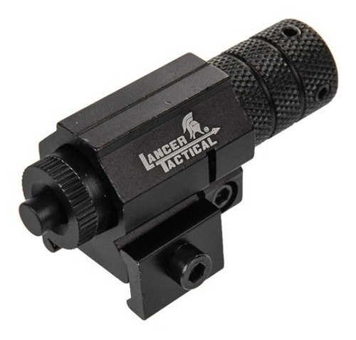 Mira Tactica Laser Rojo Lancer Tactical Riel 11mm 20mm Xtr C