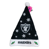 Gorro De Santa Navidad De Fútbol Americano Nfl Raiders