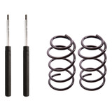 Kit Amortiguadores, Resortes Ag Para Vw Pointer 00-09 Del