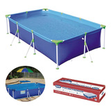 Piscina De Armação Premium 2500l 2,71 M X 1,56 Mor