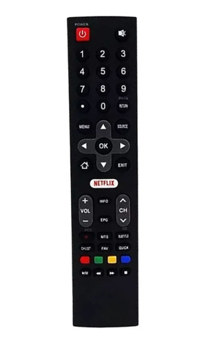 Controle Remoto Para Tv Philco Smart 4k Ptv55u21 Ptv55u21d