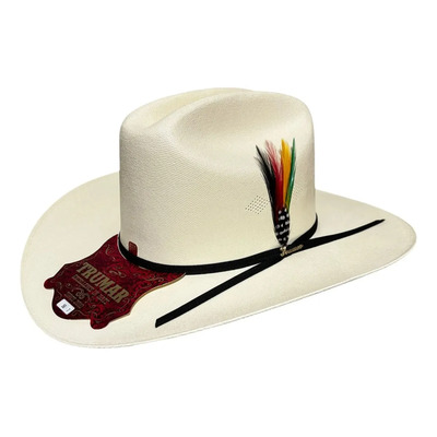 Sombrero Vaquero Estilo Fantasma 50x Mod;sinaloa Trumar Hats Color Crema Talla 54 | Meses sin interés