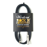 Cable Western Minijacke30 Mini Plug A Plug De 1/4 3 Mts
