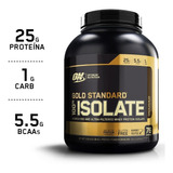 Gold Standard 100% Whey Isolate 2,36kg On Optimum Nutrition Sabor Chocolate